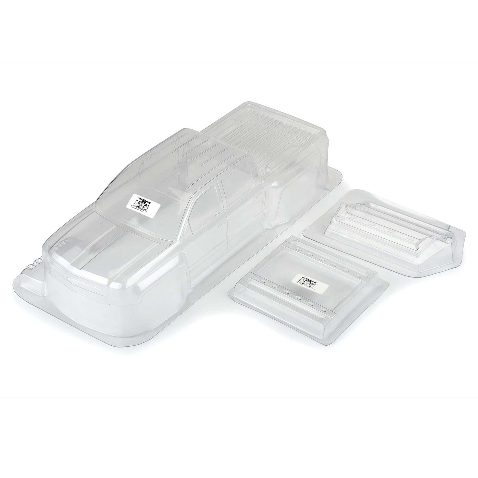 Proline 2015 Chevrolet Silverado Clear Body for 13.9" (353mm) WB Crawlers 1/10