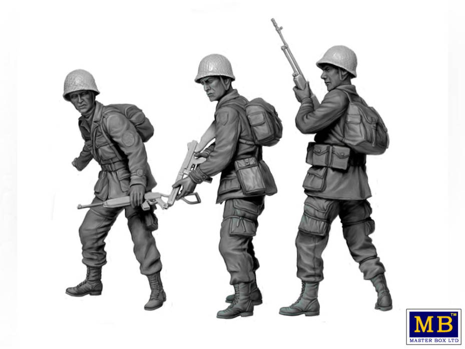 Master Box LTD Take One More Grenade! Screaming Eagles, 101st Airborne (Air Assault ) Division, Europe, 1944-1945 1/35