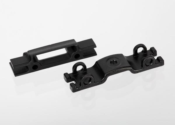 Traxxas Shock mount lower (1)/ wire retainer (1)