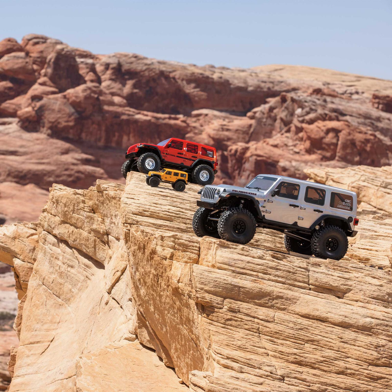 Axial SCX6 Jeep JLU Wrangler 4X4 RTR Crawler Silver 1/6