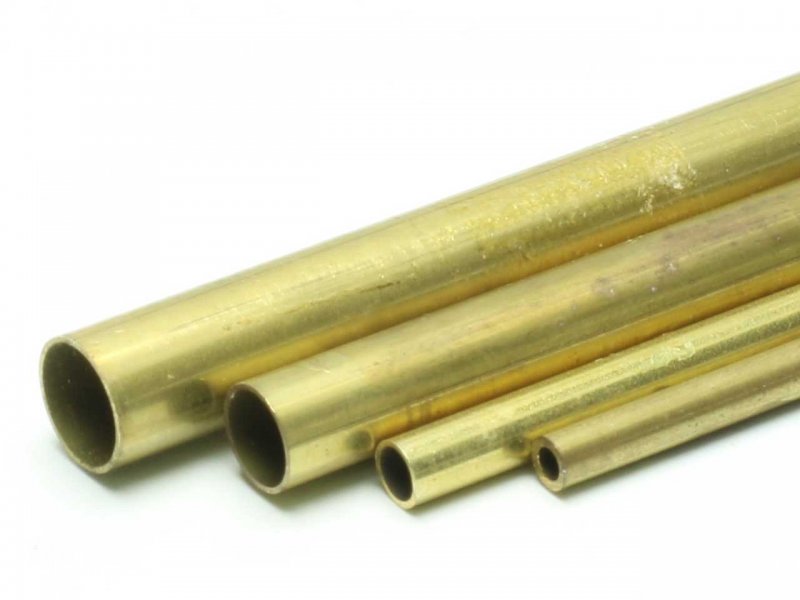 3x Messing Buis 4 x 3mm