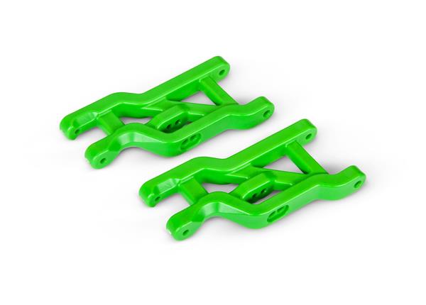 Traxxas Suspension arms green front heavy duty (2)