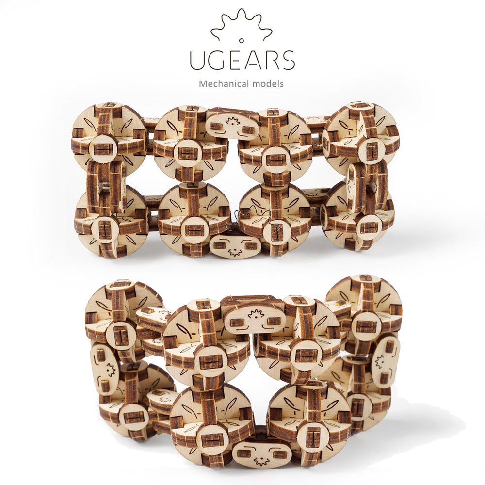 U-Gears Flexi-Cubus mechanisch houten bouwpakket