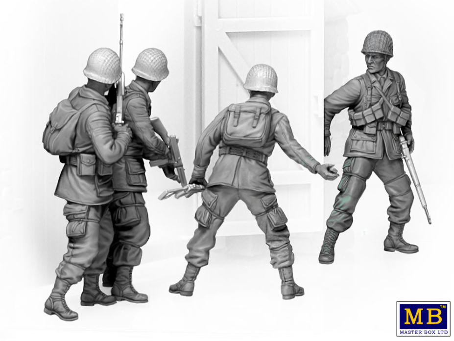 Master Box LTD Take One More Grenade! Screaming Eagles, 101st Airborne (Air Assault ) Division, Europe, 1944-1945 1/35