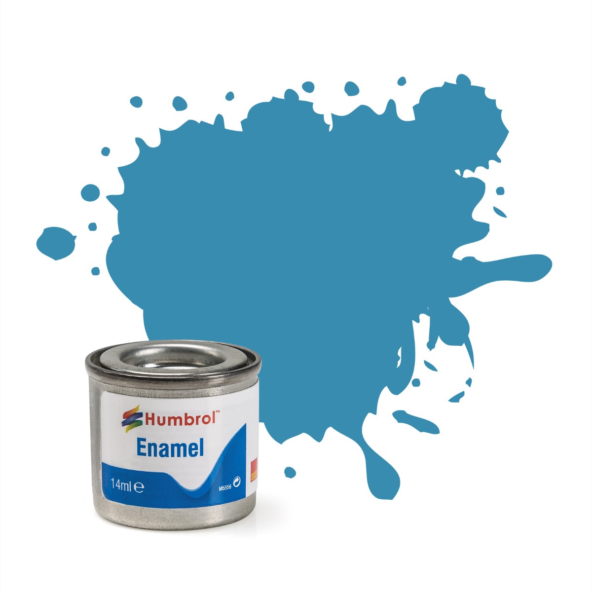 48 Mediterranean Blue enamel brillant 14ml Humbrol
