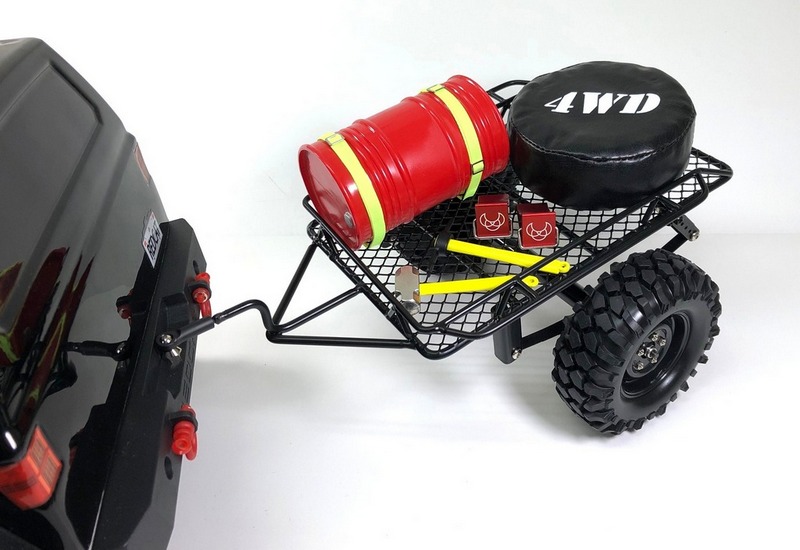Absima Metalen Crawler Aanhangwagen 1/10