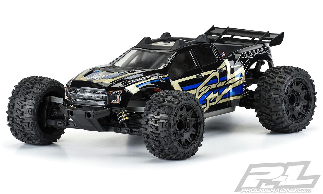 Proline Pre-Cut 2017 Ford F-150 Raptor Clear Body for Rustler 4x4 1/10