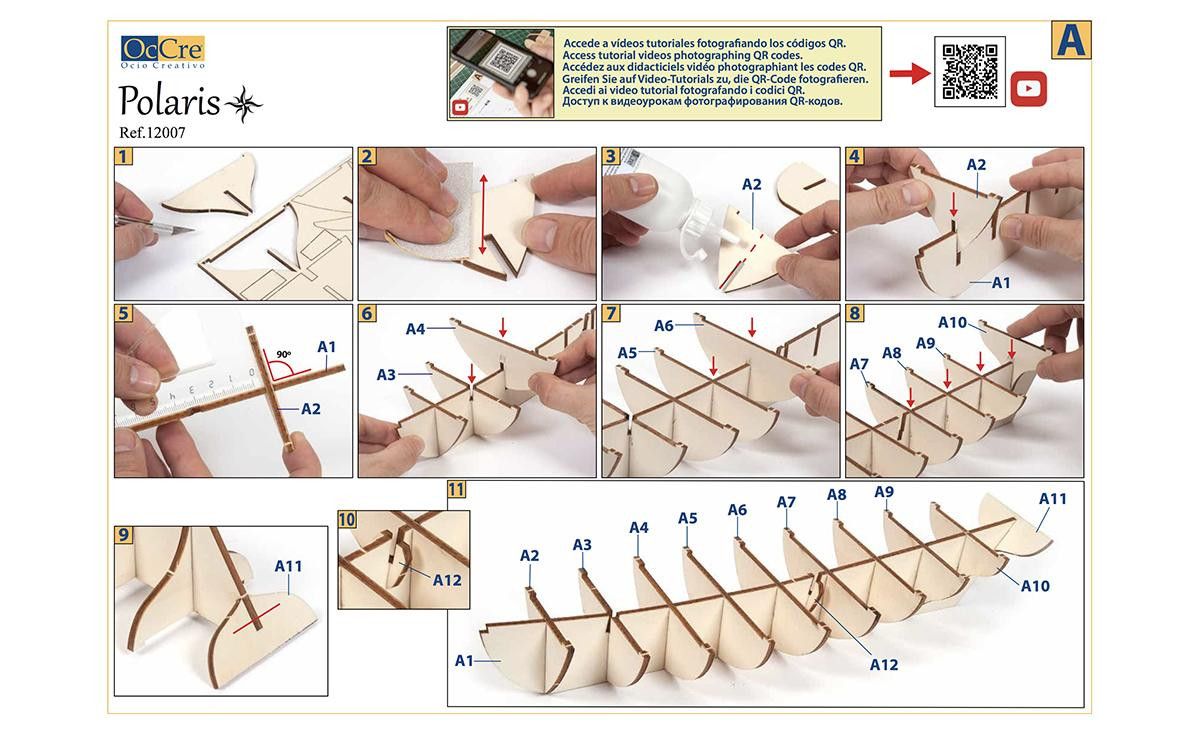 Occre Polaris Starter Pack Houten Scheepsmodel 1/50