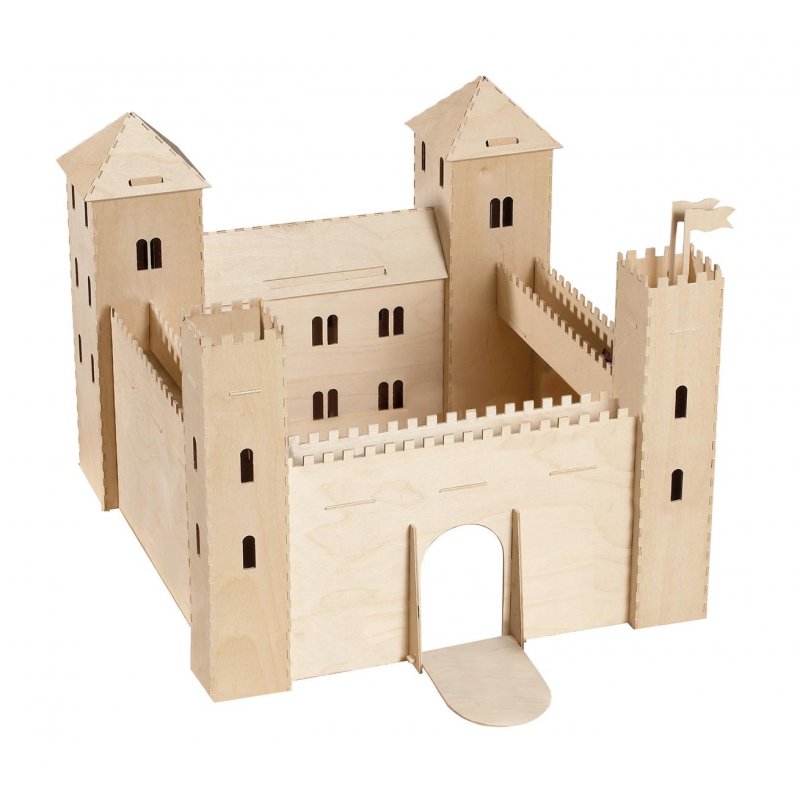 Pebaro Houten Bouwset Kasteel Ritterburg