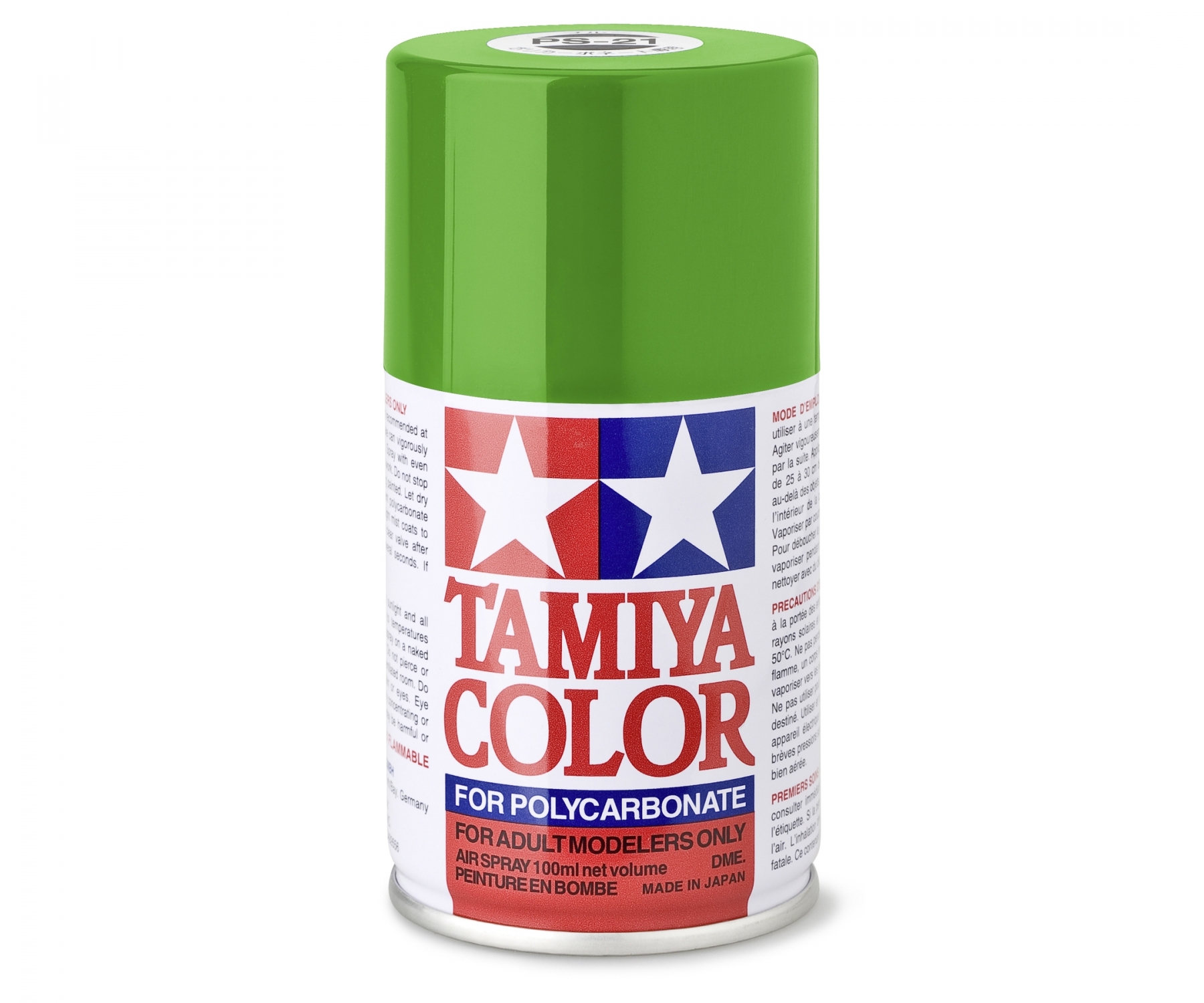 PS21 Spray Park Green brillant 100ml Tamiya