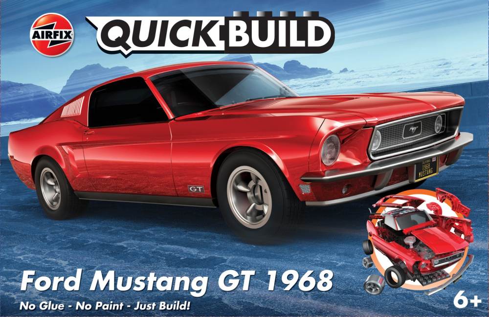 AirFix Quickbuild Ford Mustang GT 1968 Kit
