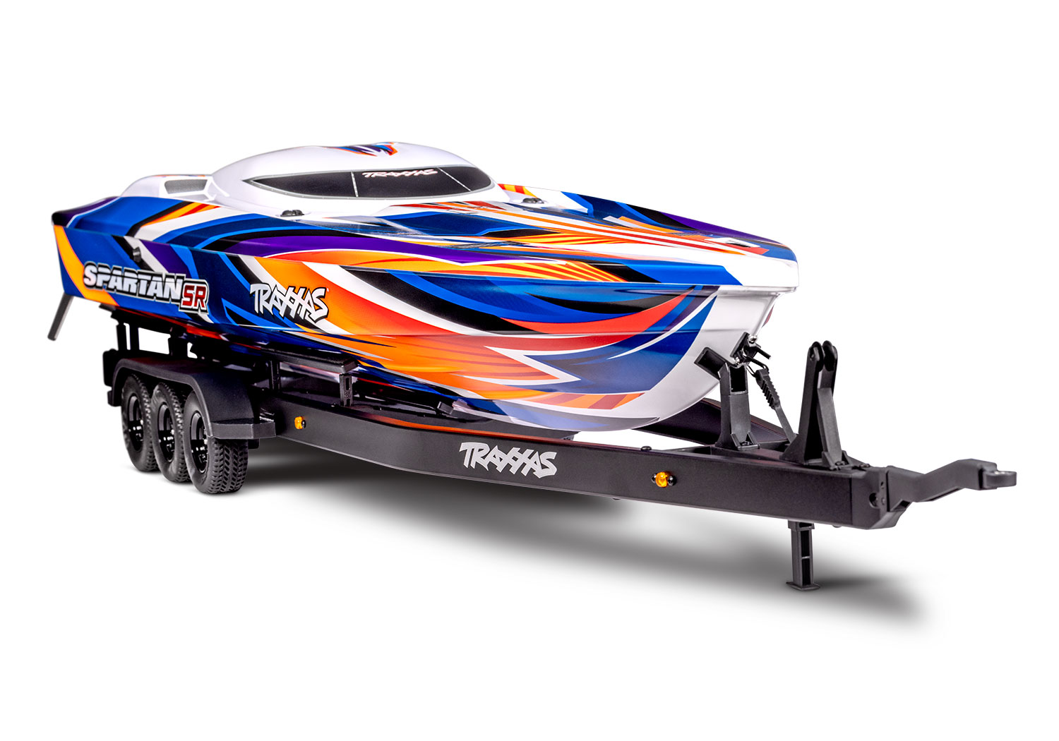 Traxxas Spartan SR36 Brushless Race Boat TQi TSM RED