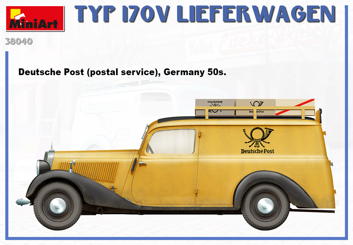 MiniArt TYP 170V Lieferwagen 1/35