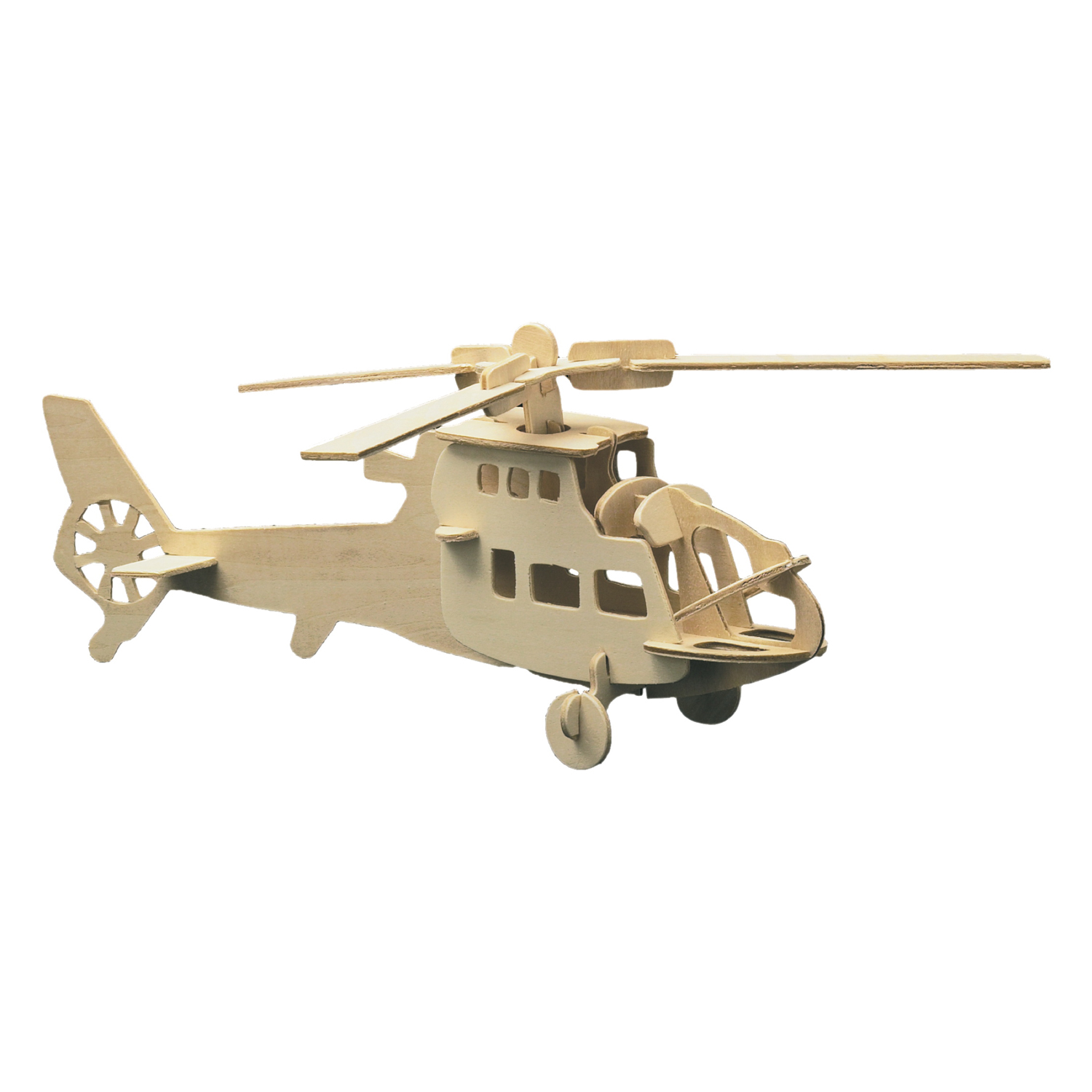 Pebaro Houten Bouwset Helikopter