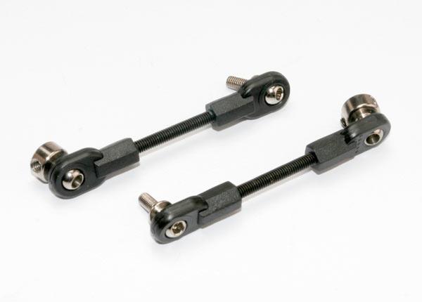 Traxxas Linkage, rear sway bar (Slash 4x4) (2) (assembled with rod ends, hollow balls and ball studs)