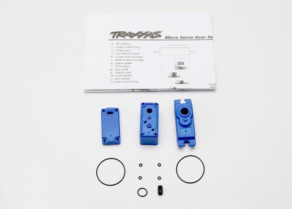 Traxxas Servo case/ gaskets (for 2080 micro waterproof servo)