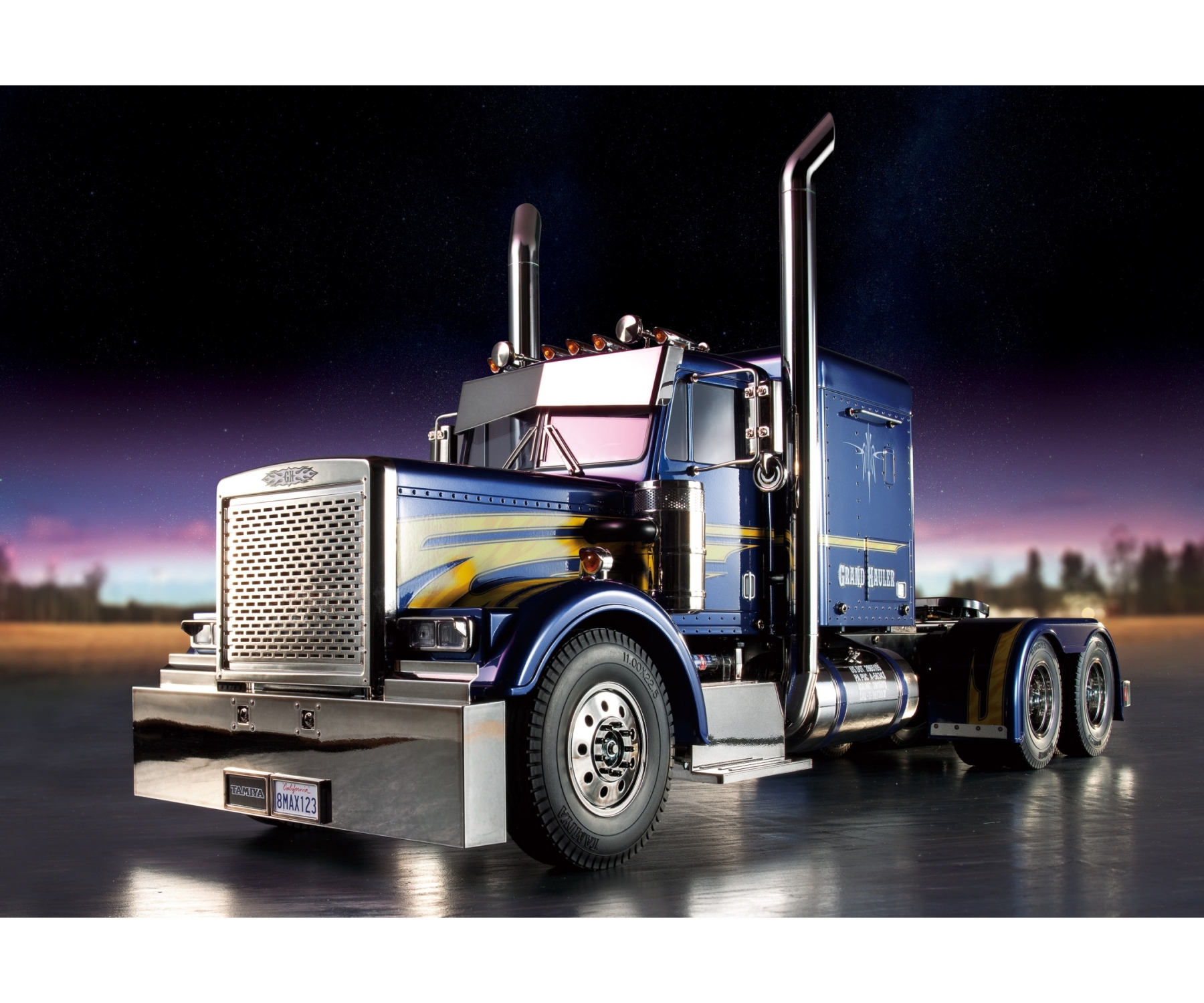 Tamiya Grand Hauler Customized R/C Truck Kit 1/14
