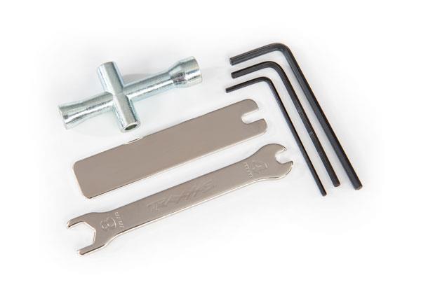 Traxxas Tool set (includes 1.5mm hex wrench / 2.0mm hex wrench / 2.5mm hex wrench/ 4-way wrench/ 8mm & 4mm wrench/ U-joint wrench)