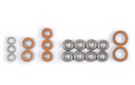 T2M Kogellagerset voor CC-01 Chassis (18)