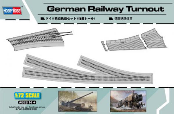 HobbyBoss German Railway Turnout 1/72