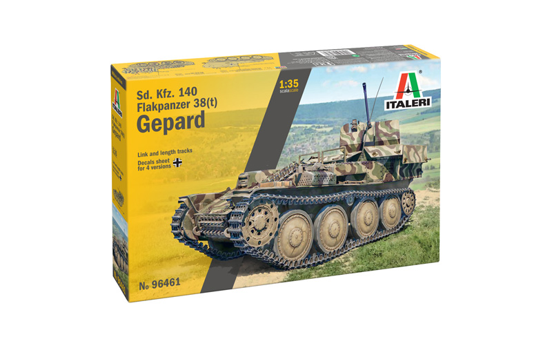 Italeri Sd. Kfz. 140 Flakpanzer 38(t) Gepard 1/35