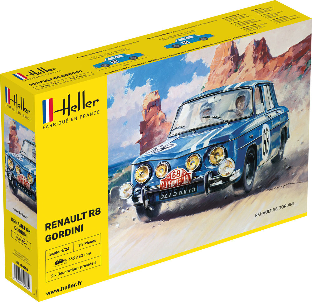 Heller Renault R8 Gordini 1/24
