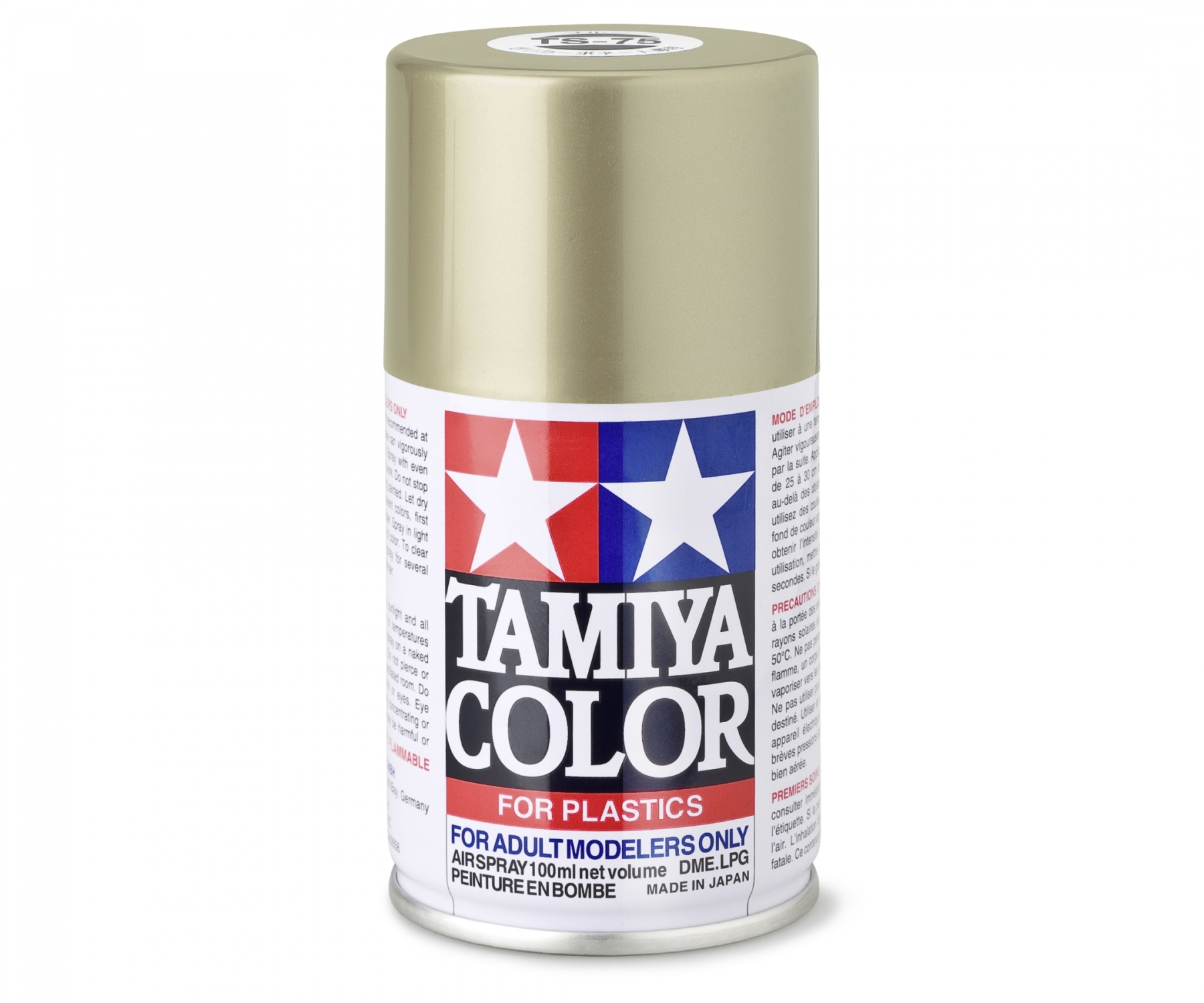 TS75 Spray Champagne Gold metalllic 100ml Tamiya