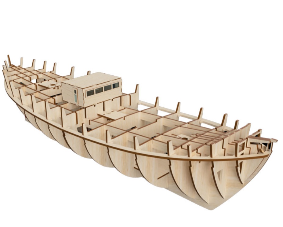 Turk Model Fram I. Poolonderzoeksschip 1/50