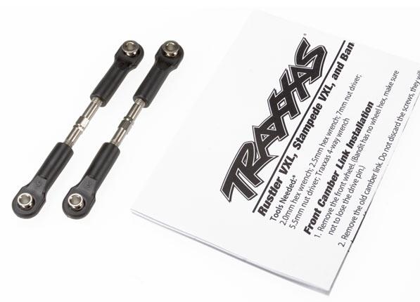 Traxxas Turnbuckles, camber link, 36mm (56mm center to center) (rear) (assembled with rod ends and hollow balls) (1 left, 1 right)