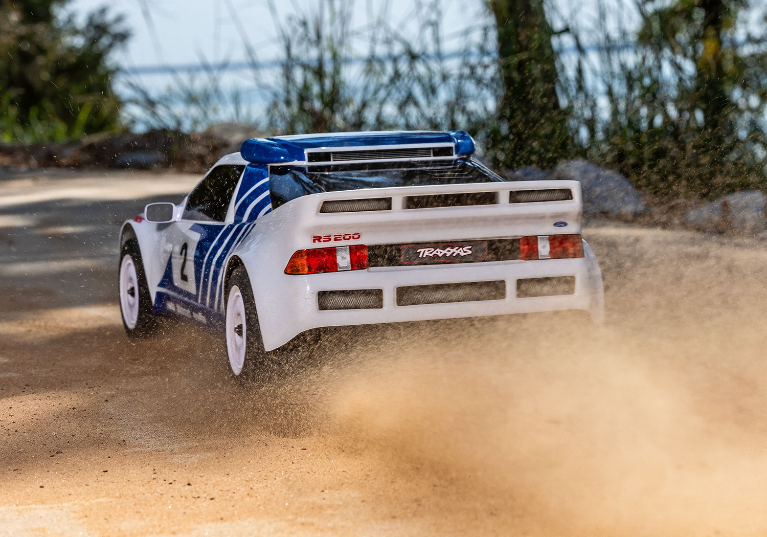 Traxxas Mini Rally VXL Ford RS200 incl battery and charger White 1/12
