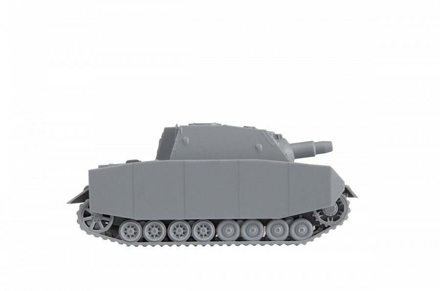 Zvezda German Artilery Gun Sturmpanzer IV Brummbär 1/100