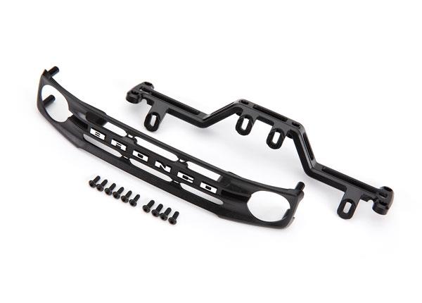 Traxxas Grille Ford Bronco (2021)/ grille mount/ 2.6x8 BCS (8)/ 3x8 BCS (4)/ 1.6x7 BCS (self-tapping) (4) (fits #9211 body)