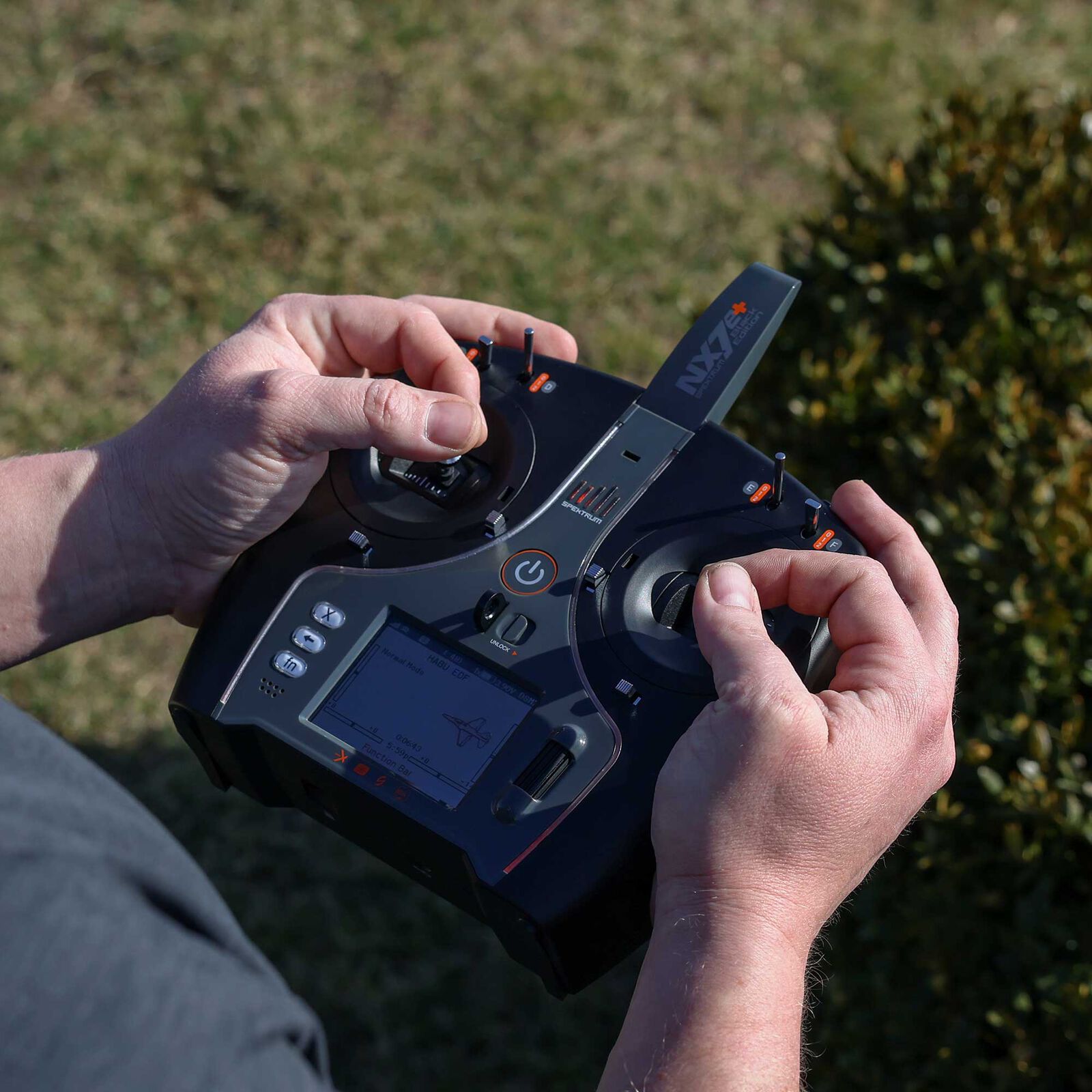 Spektrum NX7e+ Black Edition 14-Channel DSMX Transmitter Only