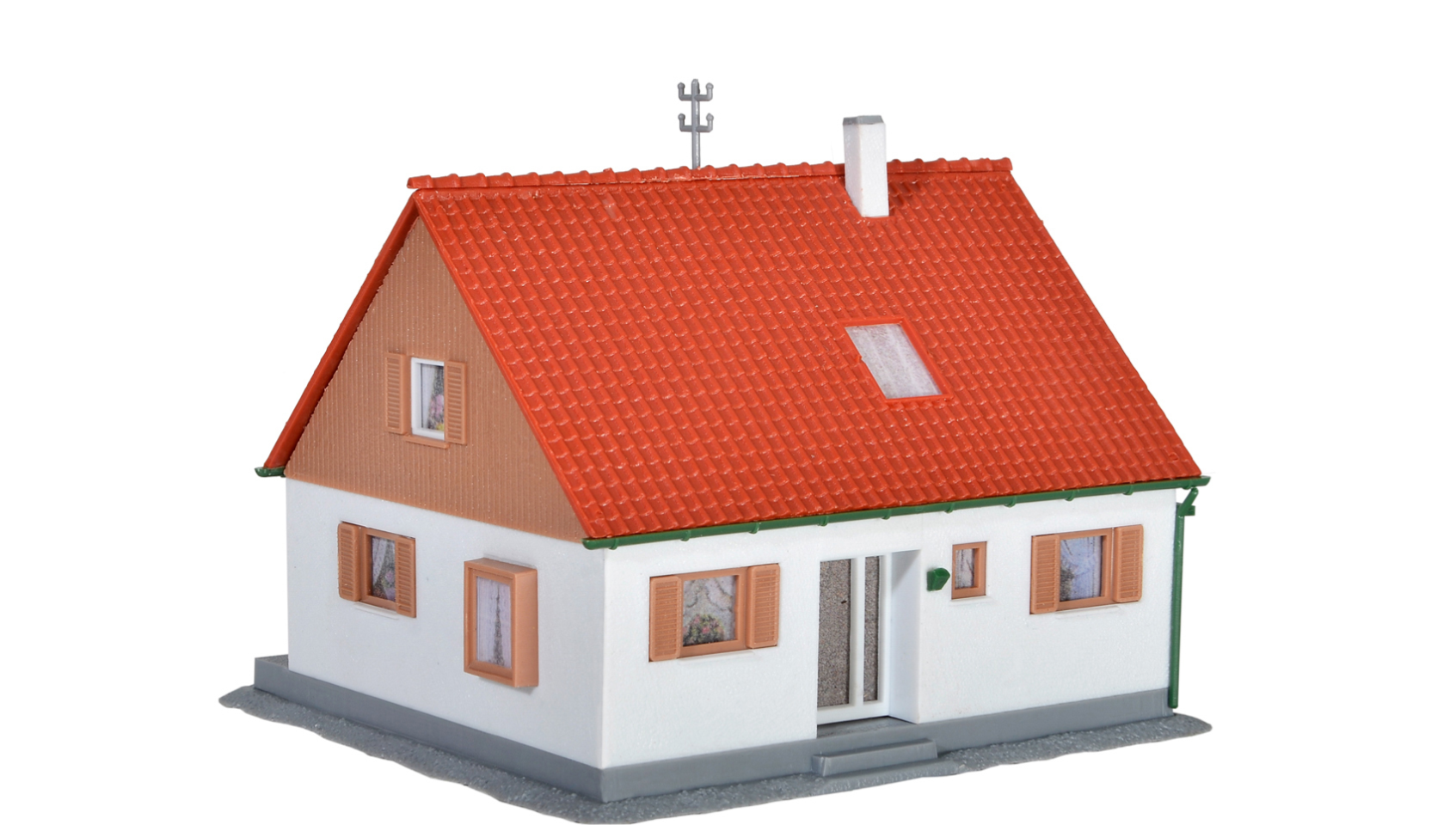Kibri Eengezinswoning met winkel H0