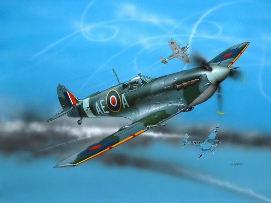 Revell Supermarine Spitfire Mk V Model-Set 1/72