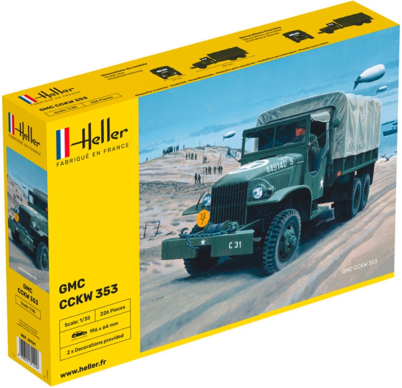 Heller GMC CCKW 353  1/35