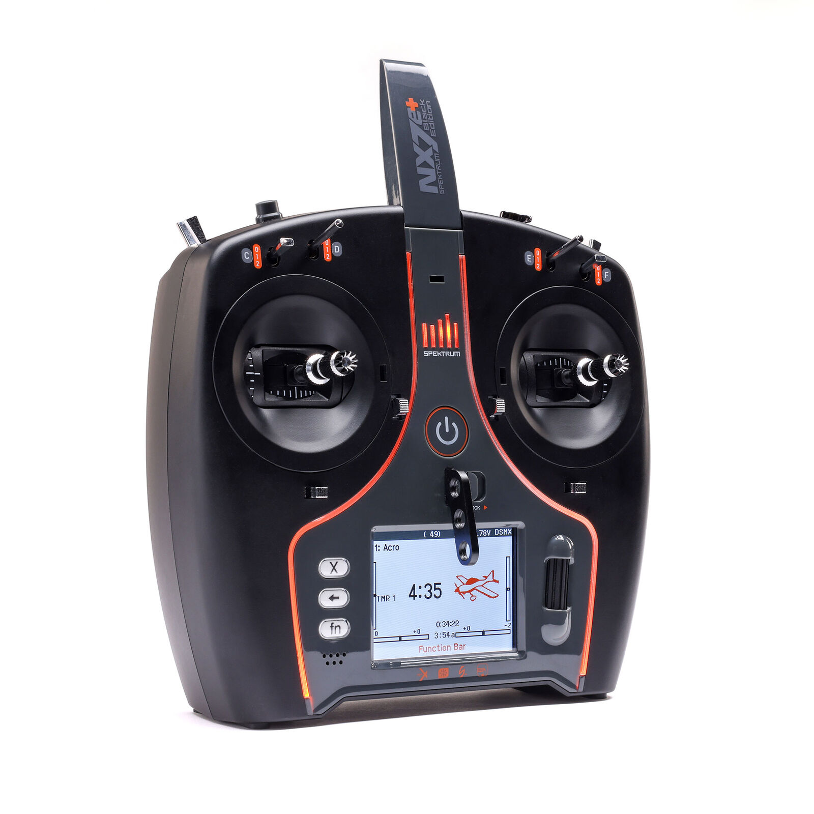Spektrum NX7e+ Black Edition 14-Channel DSMX Transmitter Only
