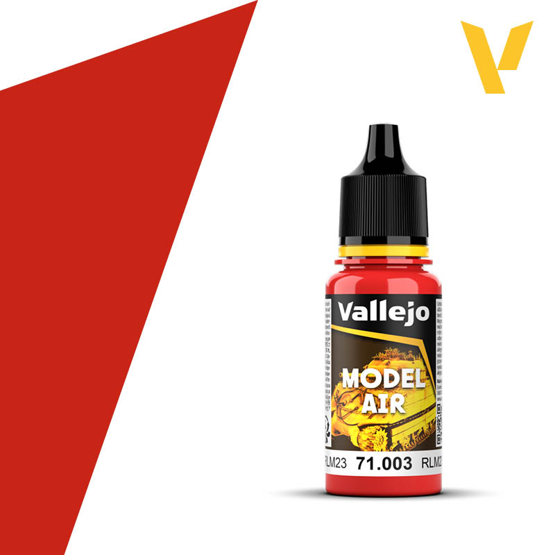 71003 Vallejo Red RLM23 Model Air 18ml
