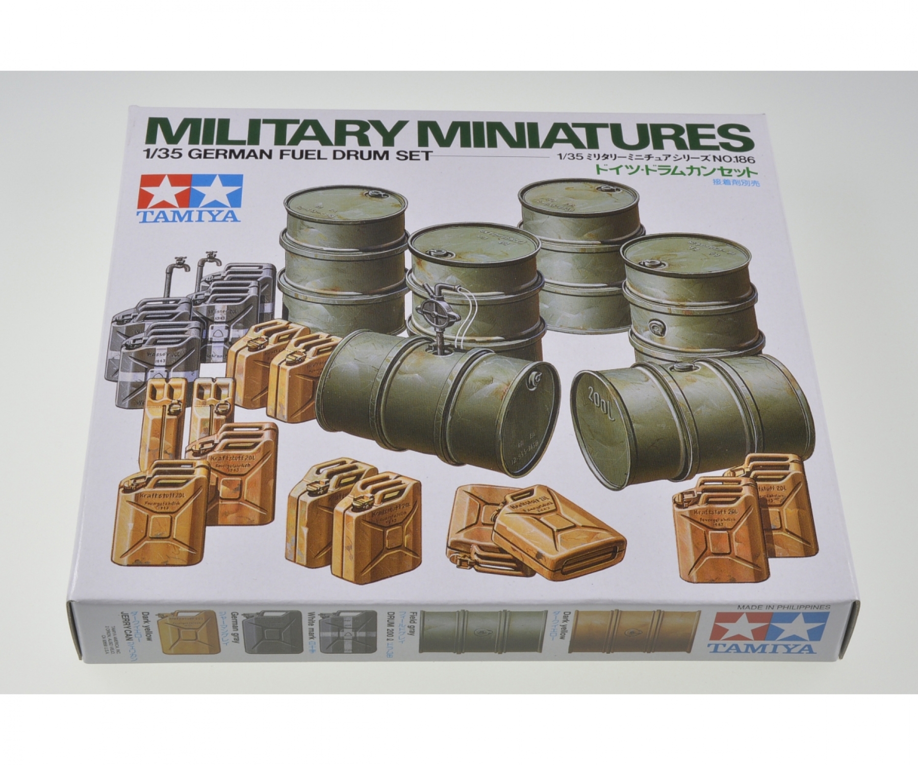 Tamiya German Fuel Drum Set 1/35