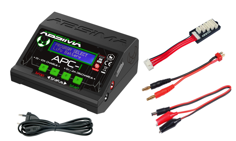 Absima APC-1 Computergestuurde universele Snel (Ont)Lader