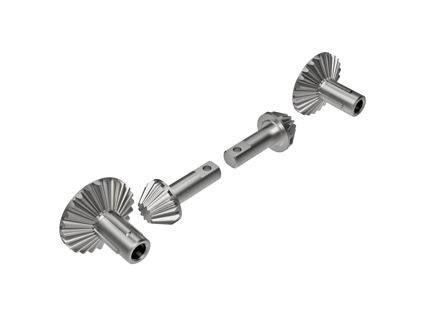 Traxxas Ring Gear, Axle (2)/ Pinion Gear, axle (2) (metal) TRX-4M™