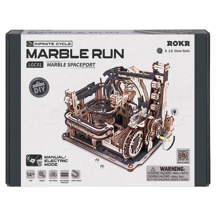 Robotime Marble Spaceport Knikkerbaan