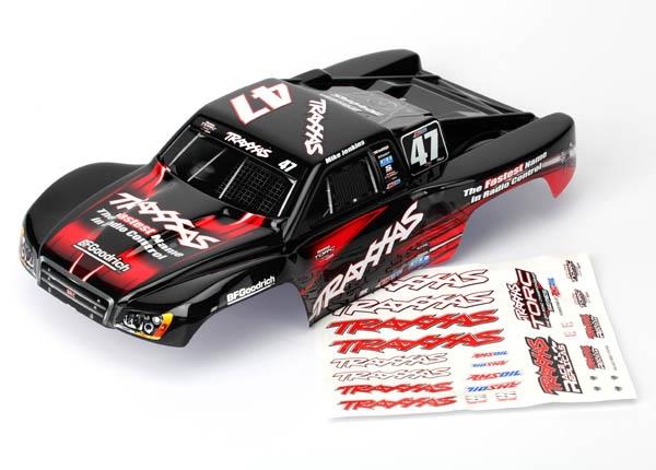 Traxxas Body Mike Jenkins #47 1/16 Slash (painted decals applied)