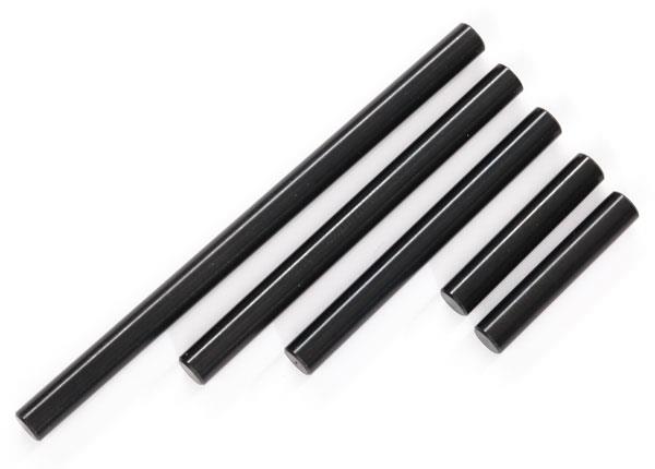 Traxxas Suspension pin set, front (left or right) (hardened steel), 4x64mm (1), 4x22mm (2), 4x38mm (1), 4x33mm (1), 4x47mm (1)