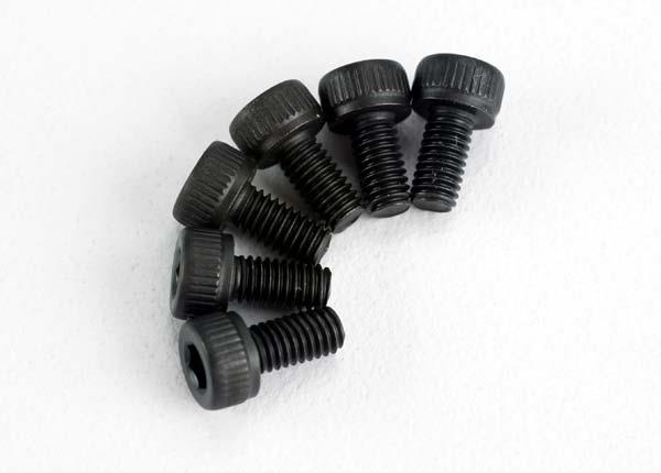 Traxxas Screws 3x6mm cap-head machine (hex drive) (6)