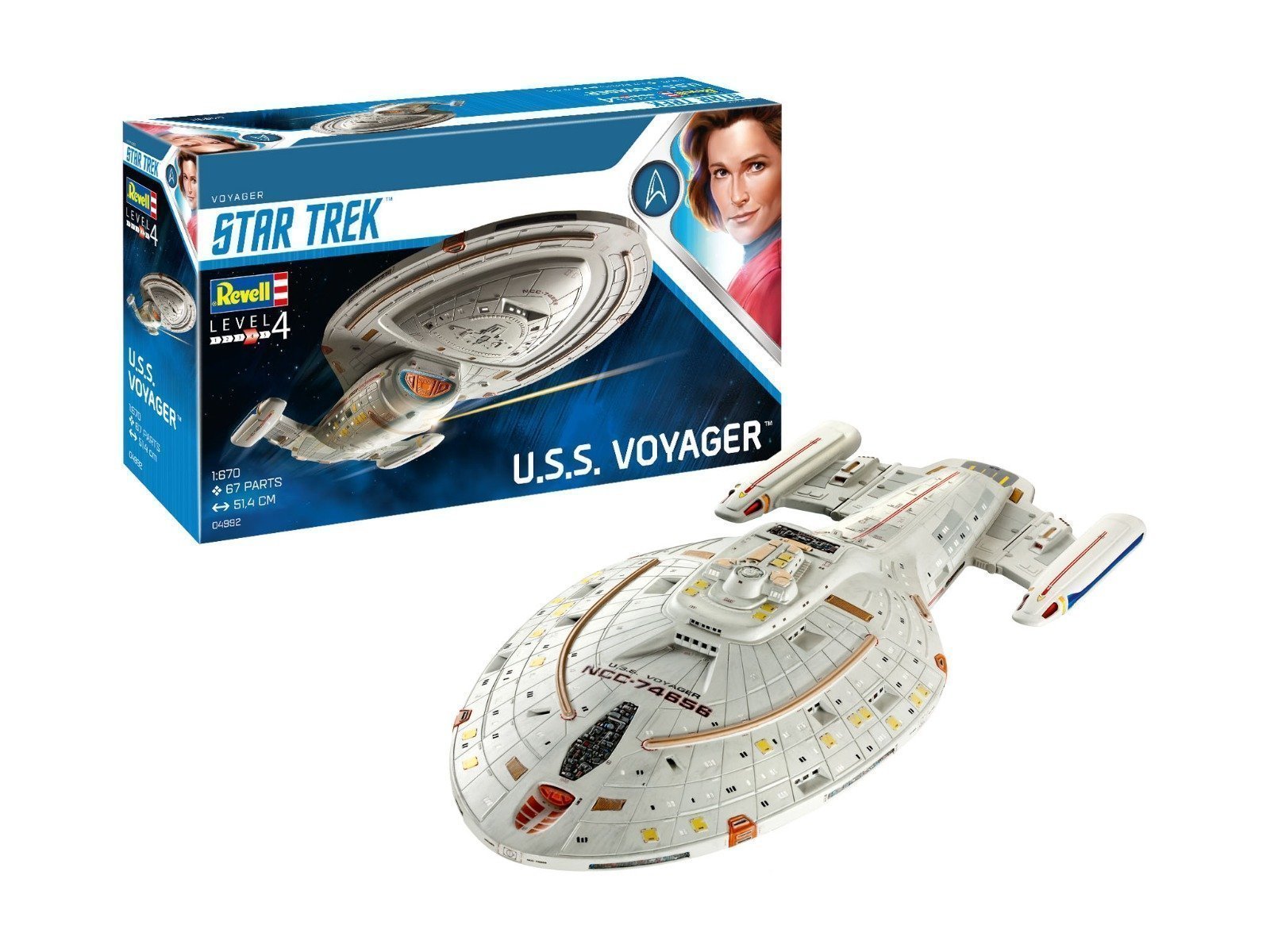 Revell U.S.S. Voyager 1/670