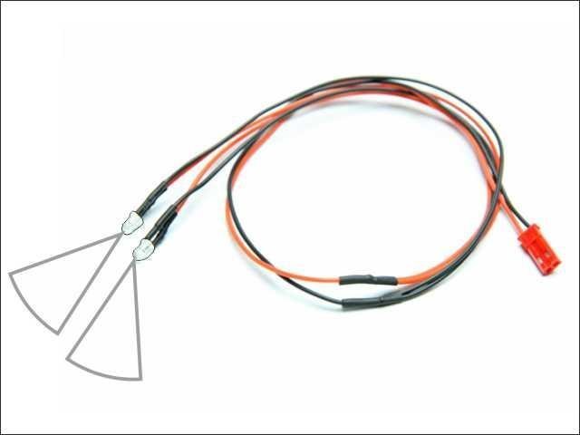 Pichler LED 3 mm Wit met kabel (2)