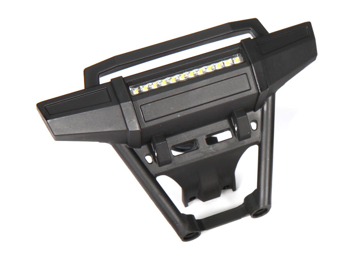 Traxxas Bumper front (with LED lights) (replacement for #9035 front bumper)