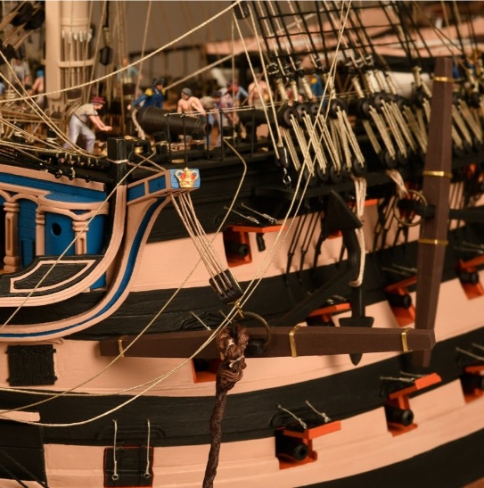 Artesania Latina HMS VICTORY Trafalgar 1805 houten scheepsmodel kit 1/84