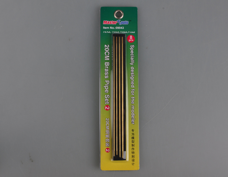 Master Tools 20cm Brass Pipe Set 2 (8)